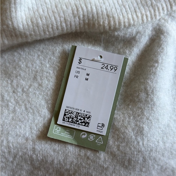 H&M OFF-THE-SHOULDER SWEATER - Picture 11 of 11